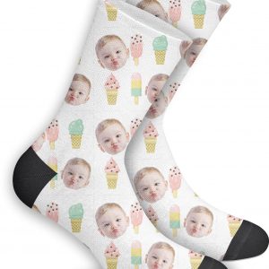 Ice Cream Custom Baby Sockz